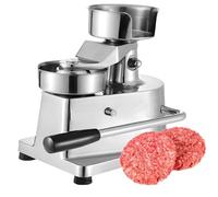 Prensa comercial de hamburguesas de acero inoxidable para hamburguesas, hamburguesas, carne de vacuno, procesador de formación de carne con 500 papeles para carne de res, cerdo, pollo, hamburguesas de