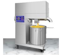 Prensa de aceite automática comercial de 2520 W, equipo de extracción de pantalla digital de acero inoxidable de 20-30 kg/h, tolva grande de 23 litros, prensa de aceite caliente/frío para semillas
