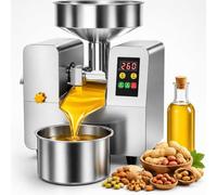 Prensa De Aceite De Acero Inoxidable Para Cacahuete, Sésamo, Soja Y Nueces