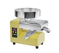 Prensa De Aceite Eléctrica Automática Acero Inoxidable For Uso Doméstico, Extractor Cacahuete, Sésamo, Coco Y Aceitunas Aprovecha Al Máximo El Aceite Forma Eficaz
