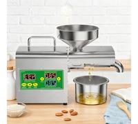 Prensa De Aceite En Frío, Prensa De Aceite Doméstica De 110 V Y 800 W, Extractor De Aceite De Semillas Eléctrico,De Prensado Dual En Frío Y Caliente, Adecuado Para Maní, Sésamo, Coco, Soja