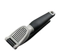 Prensa de acero inoxidable manual 'ajo, molino de mano garlic | Trituradora de cocina portátil para cebollas, preparación de alimentos, herramienta de corte compacta para chefs y restaurantes