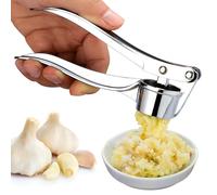 Prensa de ajo de acero inoxidable; prensas de ajo; trituradora de ajo; cortador de ajo; picadora de ajo; picadora de ajo; triturador de ajo; picador de especias de ingredientes; picadora de ajo;