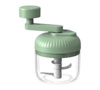 Prensa de ajo manual | velocidades sin electricidad,Mini Robot De Cocina Manual,Para verduras frutas chile carne ensaladas cocineros caseros preparación de comidas apasionadas senior