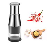 Prensa De Ajo Multifuncional Molinillo Manual De Cebolla Picadora De Cebolla Roja Mini Rebanadora Manual Picadora De Cebolla Y Ensalada Para Verduras, Cebollas, Ajos, Nueces, Ensaladas