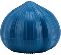 Prensa de ajo, trituradora de ajos, picadora de ajo, molinillo de ajo, molienda giratoria manual en forma de ajo y trituración de ajo/chil/jengibre, fácil de limpiar (A)