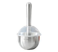Prensa de ajos - Prensa trituradora, Picadora de ajos portátil, Trituradora de condimentos manual de acero inoxidable | Prensas de ajo comerciales ajustables para el hogar, cocina, comedor, preparació