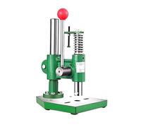 Prensa de árbol pequeña con mango de rebote automático, prensas de banco manuales, herramientas de perforación, for trabajos artesanales de cuero