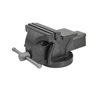 Prensa de banco fija ligera awtools, modelo 4'/100mm, ideal para traba