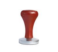 Prensa De Café Expreso De Madera Maciza Con Mango De Madera Negra, 51 Mm, 53 Mm Y 58 Mm, Martillo Prensador De Café En Polvo, Base Plana Manual(Wood-51mm)