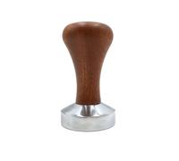 Prensa De Café Expreso De Madera Maciza Con Mango De Madera Negra, Base Plana, Distribuidor De Café De Aluminio, Herramienta Niveladora Manual De 51 Mm, 53 Mm Y 58 Mm(Wood-58mm)