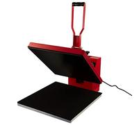 Prensa de Calor Térmica 50x50cm + 10 Hojas de Sublimación Incluidas, Impresora Máquina para Sublimar Personalizar Camisetas Transferencia Digital Pantalla Táctil Presión Ajustable 250°C Tinta Vinilo