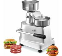 Prensa de Carne de Doble Cabezal de Alta Resistencia: Prensa Manual, Adecuada para restaurantes y fábricas, presiona Perfectamente trozos de Carne con Espinas, fácil de Usar y Limpiar.