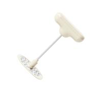 Prensa de cocina de acero inoxidable de 15 x 8 cm con 24 orificios, herramienta manual para puré de verduras, frutas, mantequilla, salsas, preparación | en la cocina durante las comidas,