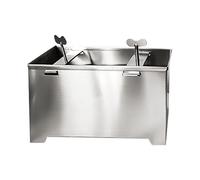 Prensa de cuajada de frijoles - Molde multifuncional manual de acero inoxidable | Máquina duradera para quesos y paneer | Prensa de alimentos casera ideal para soja, platos vegetarianos, hogar