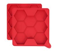 Prensa de de silicona - Moldes deslizantes de 3,14 x 3,14 pulgadas, kits de congeladas con forma, moldes para de alimenticio de orificios para sándwich d