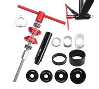 Prensa de dirección - Kit de prensa cojinete rueda - Accesorios para ciclismo para ruedas, horquilla serie dirección para Mountain Bike y carretera para principiantes y usuarios domésticos
