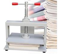 Prensa De Encuadernación Manual, Encuadernadora Manual De Prensa Pesada A5/A4/A3,Aplanadora Manual De Papel Para Organizar Archivos Financieros Y Gestionar Pedidos Exprés(A3)