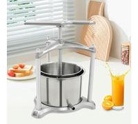 Prensa de frutas para un alto rendimiento de jugo, fácil limpieza y funcionamiento silencioso, ideal para elaborar cerveza casera, sidra y vino
