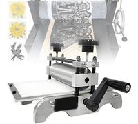 Prensa de grabado manual compacta, ajustable para estudios pequeños, ideal para corte de lino, impresión en bloque y proyectos de arte de medios mixtos con opciones de almacenamiento fáciles