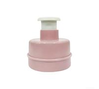 Prensa de hamburguesas de retorno automático para un fácil funcionamiento con una sola mano al hacer empanadas o platos pequeños a base de arroz en casa (rosa)