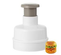 Prensa de hamburguesas para hamburguesas, prensa de carne de acero inoxidable, herramientas ergonómicas para barbacoa, utensilios de cocina para carne, carne de res, salchichas, hogar, barbacoa