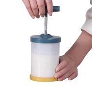 Prensa de manual - Dispensador de espuma portátil, recipiente para montar de acero | Juego de equipos de mezcla culinaria con agarre cómodo, aparato manual para la