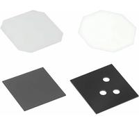 Prensa de Metal para imanes de Fotos de Nevera con 1000 Juegos de Suministros de 5 x 5 cm, máquina Profesional para Hacer Insignias y Botones para imanes de Nevera DIY