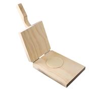 Prensa de piel de albóndigas para cocina, molde y herramienta | Prensa de masa manual de madera para manualidades de pasta fresca, creación de raviolis frescos para el hogar