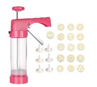 Prensa de postre, juego de prensa de galletas, herramienta de hornear para galletas, máquina de galletas hecha a mano, kit para hacer galletas, prensa de postres para pasteles, prensa de galletas para
