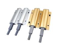 Prensa de rebote puerta gabinete aleación aluminio, eyector succión magnético tipo prensa, mango ciego