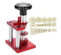 Prensa de reloj, de 18 mm a 50 mm, tipo de tornillo más cerca con 20 sellos para la herramienta de cierre de cubierta de cubierta, bisel de cristal para herramientas.