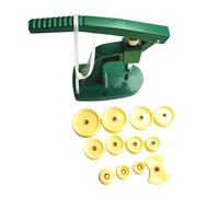 Prensa de reparación de relojes con 12 troqueles intercambiables para todos los modelos de prensa de caja de reloj eficiente