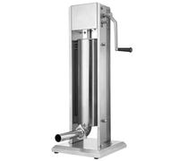 PRENSA DE SALCHICHAS VERTICAL DE ACERO INOXIDABLE 7L, RELLENO DE EMPUJADOR DE...