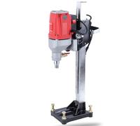 Prensa de taladro industrial, máquina de perforación vertical, 15-120 mm de diámetro, velocidad de 980 rpm, embrague de seguridad, ideal para proyectos de ingeniería y perforación de alta resistencia