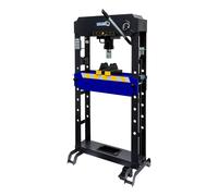 Prensa Hidráulica Taller 50t, Manual Neumática, 8 Piezas de Prensa