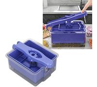 Prensa de Tofu Ajustable, Elimina Fácilmente el Agua del Tofu en 10-20 Minutos, Prensa de Tofu para Tofu Firme o Extra Firme, Utiliza Colador de Tofu Transparente, Exprimidor de