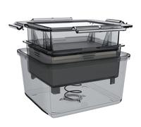 Prensa de tofu: prensa para tofu firme o extra firme, con bandeja recolectora de agua de manantial mejorada