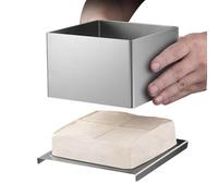 Prensa de tofuu de acero inoxidable T304, apta para lavavajillas, juego de moldes de prensa de tofuu de acero inoxidable 304 de alimenticio, herramienta multifuncional, vegano, amante, ama de