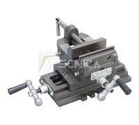 Prensa de Tornillo A Cruzar para Taladro A Colonna Fervi 0188/100 Fauces 100mm