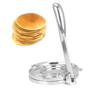 Prensa de tortilla de hierro fundido, aleación de aluminio Tortilla Maker harina Tortilla Pizza Making Machine para cocina 22 * 16CM