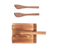 Prensa de Tortilla de Madera Prensa de Tortilla de Madera Prensa de Tortilla de Madera Prensa de Madera Multifunción Mango de Madera Antideslizante Mano de Obra Fina Herramienta