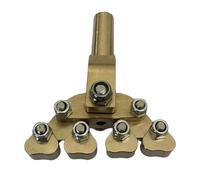 Prensa de trastes fractales de guitarra con caja, empujador fractal profesional para curvatura, luthier ligero, herramienta de reparación de luthier, accesorios de música para guitarra eléctrica