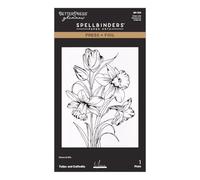 Prensa de tulipanes y narcisos + placa de aluminio de Yana Smakula