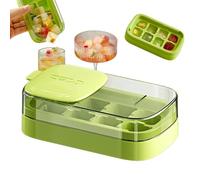 Prensa Design Ice Tray, 8-Cavity Freezer Mould, 3.39x5.91x1.97 Inches Ice Maker with Reusable Feature, Whiskey Tray, Kitchen Iced Mold with Durable Build, Iced Trays for Home Kitchen Party Picnic
