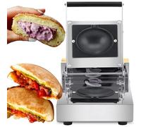 Prensa eléctrica for paninis y helados for hacer sándwiches y hamburguesas y for hacer gofres rellenos(220V)