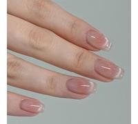 Prensa en las uñas brillo brillante falso ojos de gato de stock acrílico falso gel pulido adhesivo soporte 24pcs varilla clavo