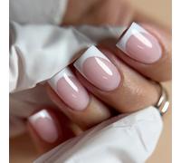 Prensa En Uñas Omber Pegamento En Uñas Acrílico False Nails Kits Acabado Reutilizable Completo Cobertura Palillo En Uñas Para Mujeres