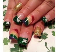 Prensa En Uñas Pegamento Falso Bordado Falso Error de Arte Acrílico Para Diseños De Arte Clínicas De Acrílico Uñas Para Mujeres Claro