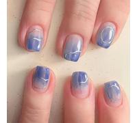 Prensa En Uñas Pegamento Falso Bordado Falso Error de Arte Acrílico Para Diseños De Arte Clínicas De Acrílico Uñas Para Mujeres Claro